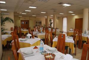 Restaurace v ubytování Albergo San Gabriele