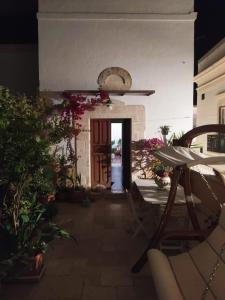 Posezení v ubytování B&B Corte Fiorita