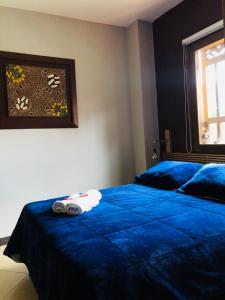 Llit o llits en una habitació de Lake View Hostel