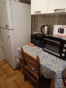 Kuchyň nebo kuchyňský kout v ubytování Villa Mehari