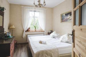 Posteľ alebo postele v izbe v ubytovaní Stara Willa