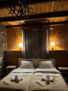 Cama o camas de una habitación en Inn Harmony