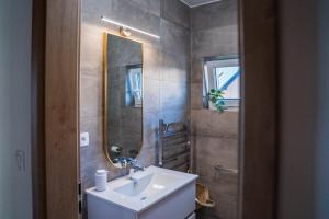 Koupelna v ubytování Unique Lipno Apartment