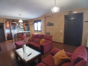 Posezení v ubytování Casa Rural Alada