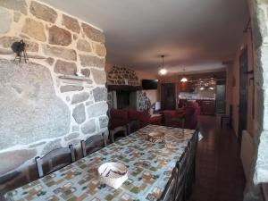 Posezení v ubytování Casa Rural Alada