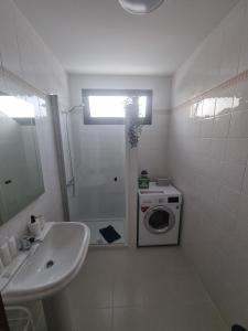 Koupelna v ubytování Casa Atlantida