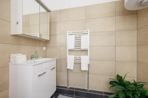 Ванная комната в einzigartiges Apar. Prater/Messe