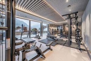 Fitness centrum a/nebo fitness zařízení v ubytování Hotel Alpina Sölden - Adults Only
