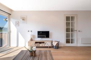 TV a/nebo společenská místnost v ubytování Luxury Apartment near Utrecht & Amsterdam