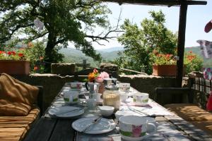 Paesaggio naturale nelle vicinanze della villa