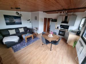 Kuchyň nebo kuchyňský kout v ubytování Ferienhaus Eifel Nature Dream