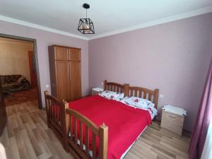 Ένα ή περισσότερα κρεβάτια σε δωμάτιο στο Kamara Guest House
