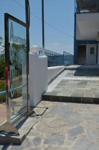 A balcony or terrace at Ammos Apartments