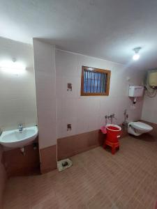 Phòng tắm tại Trios staycation