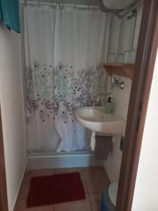 Koupelna v ubytování Penzion Nechorka + 24 fotografií