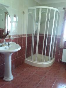 Koupelna v ubytování Doonard Manor B&B