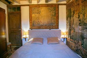 Katil atau katil-katil dalam bilik di Les Maisons du Bonheur & Balnéo