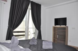 Μια τηλεόραση ή/και κέντρο ψυχαγωγίας στο Casa Matei INN Coresi Brasov