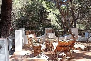 Χώρος καθιστικού στο Villa Bicus