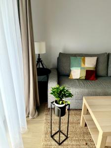 Posedenie v ubytovaní Apartamenty Lobeliowy Port