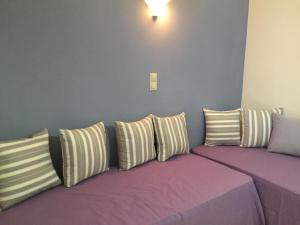 Postel nebo postele na pokoji v ubytování Apollon Hotel