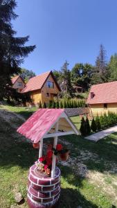 Zahrada ubytování Lodge Sisters