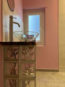 Bilik mandi di Appartement Ibiz’Arles