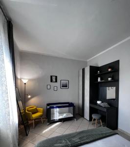 Postel nebo postele na pokoji v ubytování Casa Lungarno