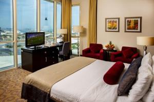 Katil atau katil-katil dalam bilik di Century Hotel Doha