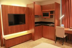 Dapur atau dapur kecil di Century Hotel Doha