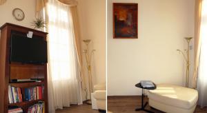 A television and/or entertainment centre at Classic Central Apartment