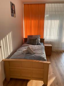 Postel nebo postele na pokoji v ubytování Marl Central Apartment