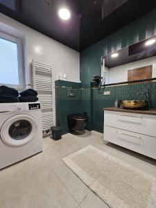 Kuchyň nebo kuchyňský kout v ubytování Apartmán U Labe