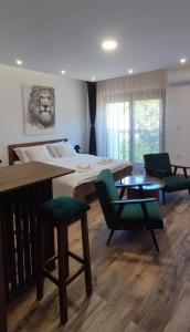 Krevet ili kreveti u jedinici u okviru objekta Studio Tanja