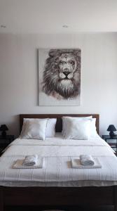 Krevet ili kreveti u jedinici u okviru objekta Studio Tanja