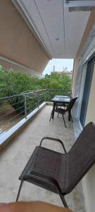 Balkón nebo terasa v ubytování Aggeliki's Apartments