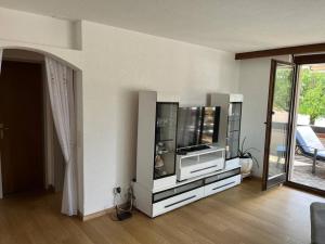 Kuchyň nebo kuchyňský kout v ubytování Zimmer in Vaduz FL