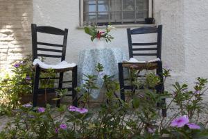 Zahrada ubytování To Spitaki Apartments