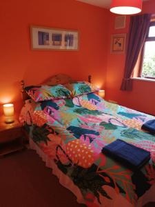 Katil atau katil-katil dalam bilik di Bray Cottage