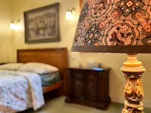 Postel nebo postele na pokoji v ubytování Bed & Breakfast Lukomorye