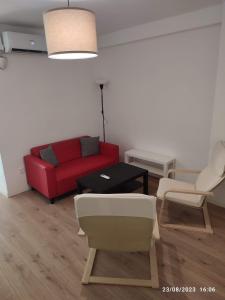 Posezení v ubytování Arts & Sciences Rooms Valencia - Urban Centric at Bruno Apartments CoLiving