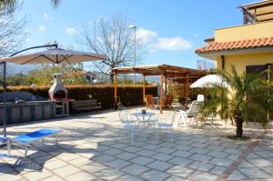 Patio nebo venkovní prostory v ubytování Orchidea apartments