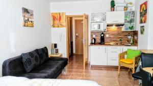 Kuchyň nebo kuchyňský kout v ubytování Apartman LEO Nr. 8 Lipno nad Vltavou
