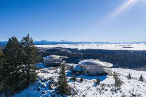 겨울의 Teton Family Retreat- East Dome