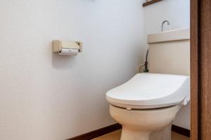 Koupelna v ubytování Nine Villa Kujukuri