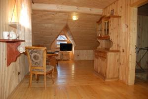 Kuchyň nebo kuchyňský kout v ubytování Kraevyd Hotel