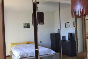 Ένα ή περισσότερα κρεβάτια σε δωμάτιο στο Casa Luna