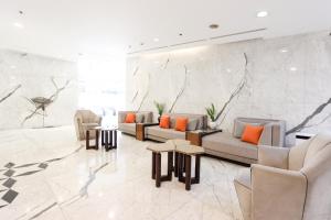 Posezení v ubytování Privato Ortigas