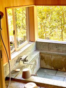 Koupelna v ubytování Morisu Ann -もりす庵- + 34 fotografií