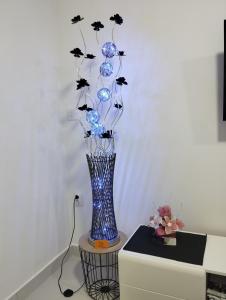 TV in/ali zabaviščno središče v nastanitvi Apartman Katy